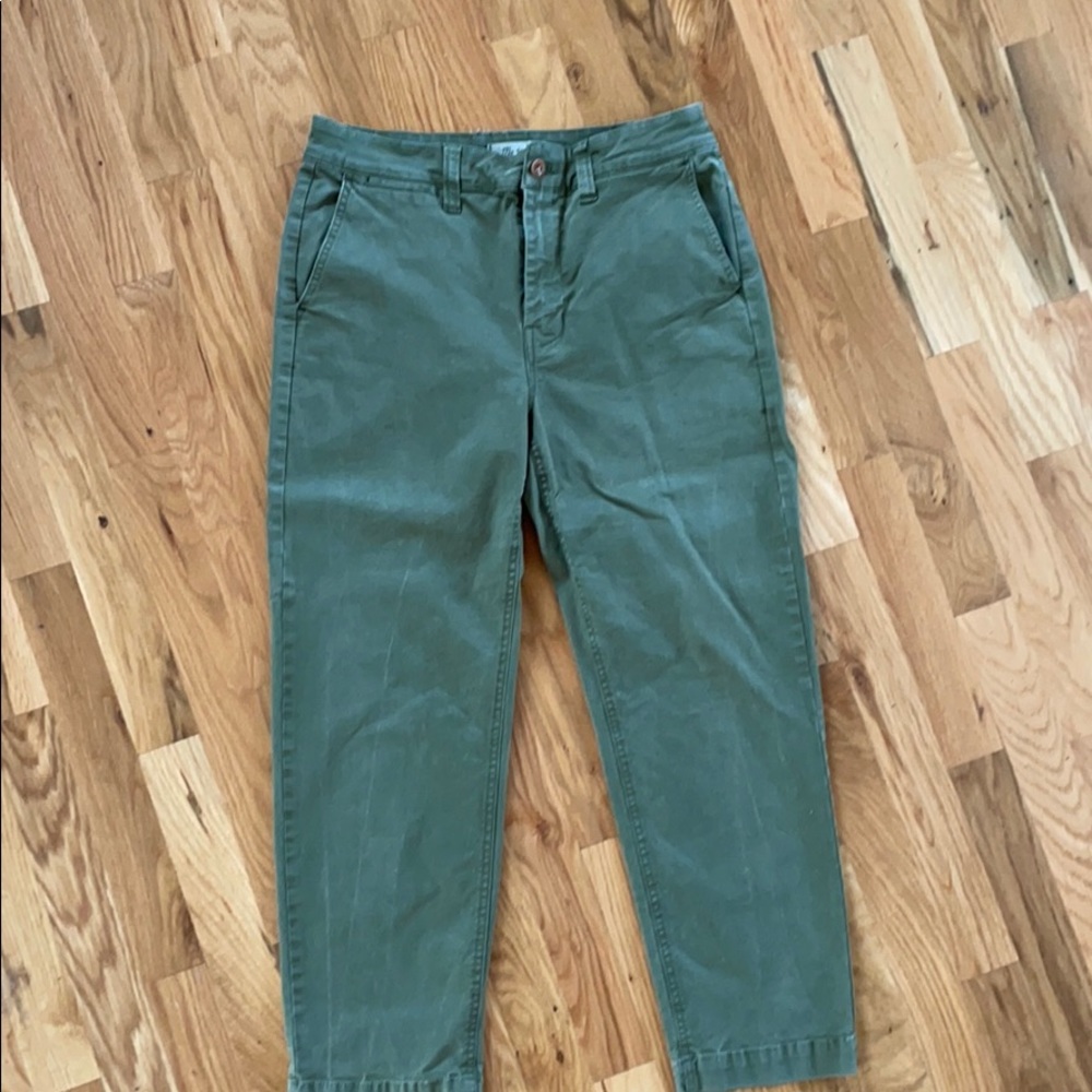 Madewell Green Pants